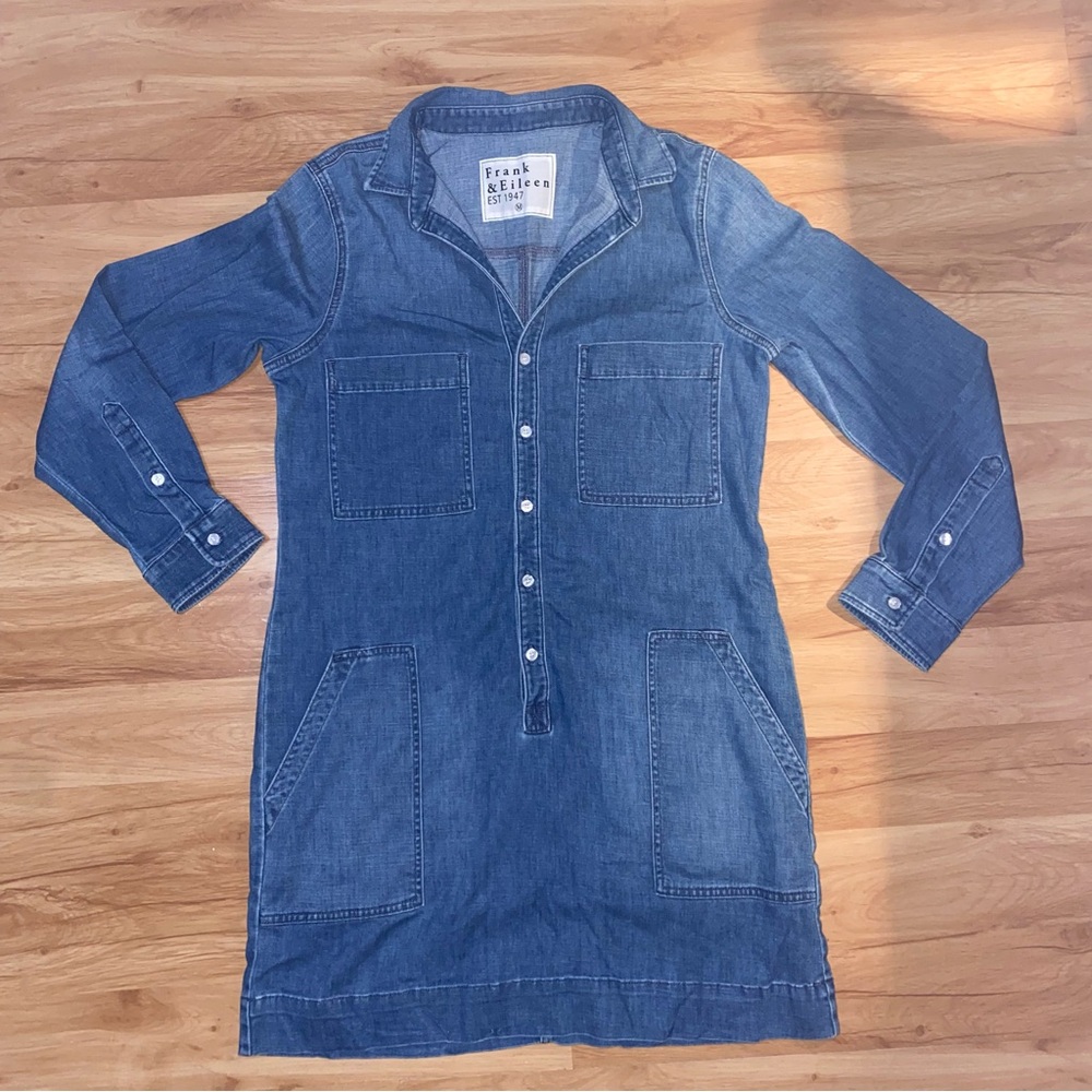 FRANK AND EILEEN Denim Ireland Utility Dress